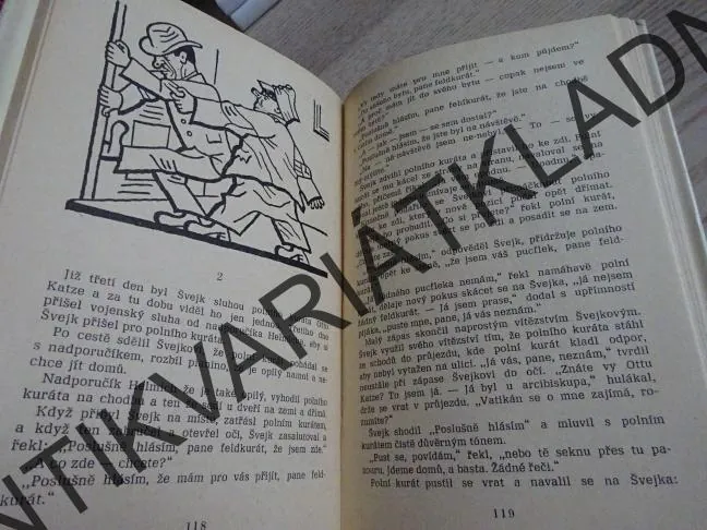 OSUDY DOBRÉHO VOJÁKA ŠVEJKA ZA SVĚTOVÉ VÁLKY 1-4, JAROSLAV HAŠEK, JOSEF LADA, **an