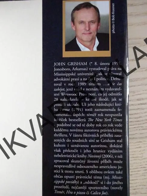 PŘEDVOLÁNÍ, JOHN GRISHAM, **an