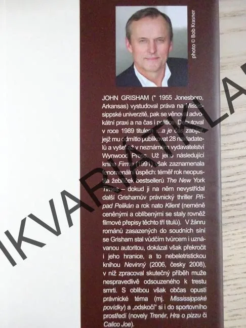 PODFUK, JOHN GRISHAM, **an