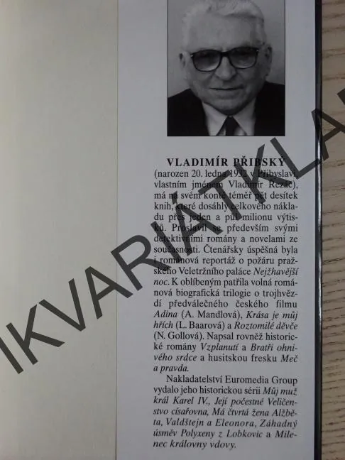 VRAŽDĚNÍ LAZEBNIC, VLADIMÍR PŘIBSKÝ, **an