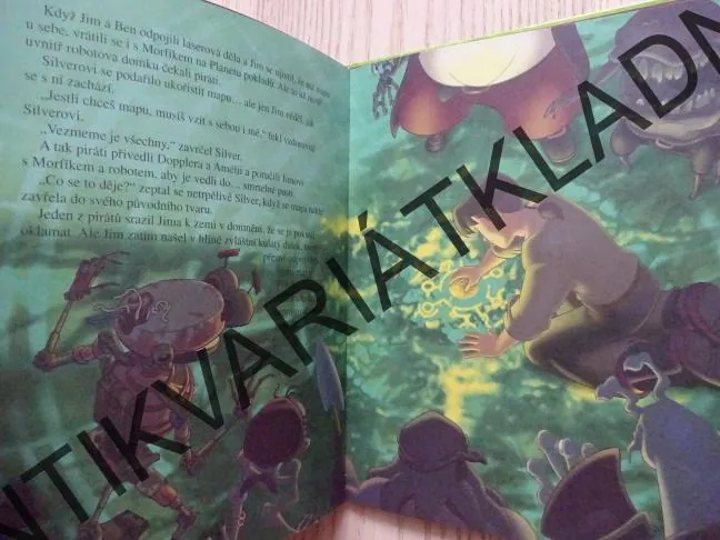 PLANETA POKLADŮ, WALT DISNEY, **an