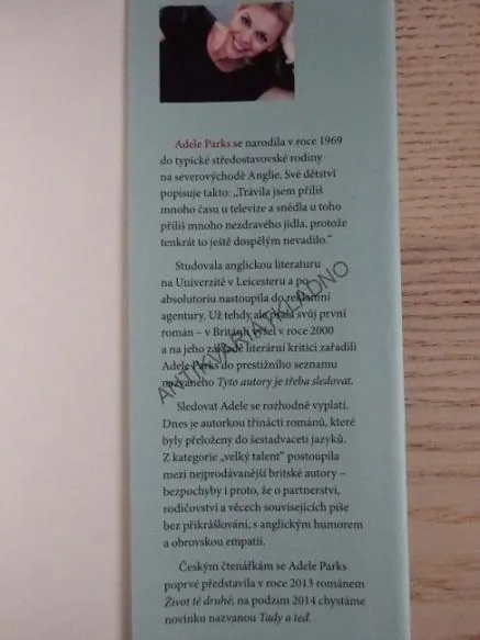 STALO SE VČERA V NOCI, ADELE PARKS, **an