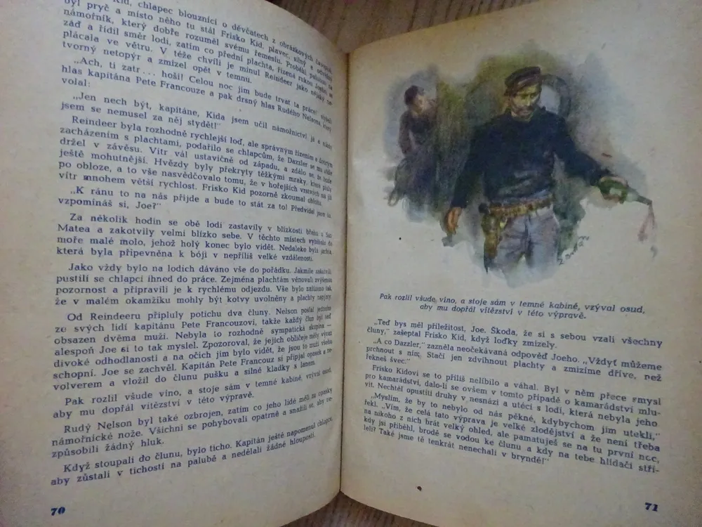 CHLAPEC NA MOŘI, JACK LONDON, **an