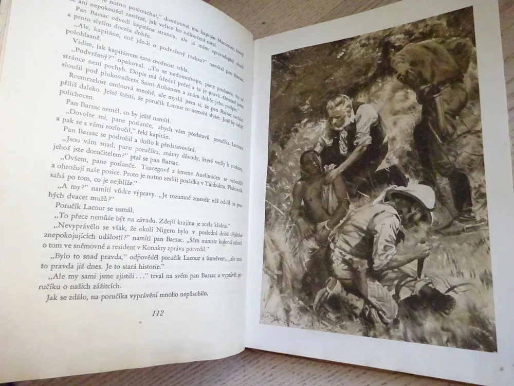 PODIVUHODNÁ DOBRODRUŽSTVÍ VÝPRAVY BARSACOVY, JULES VERNE,BURIAN, 1951, **an