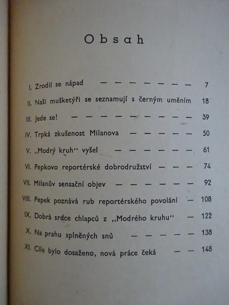 MODRÝ KRUH, ROBERT BAKALÁŘ, **an
