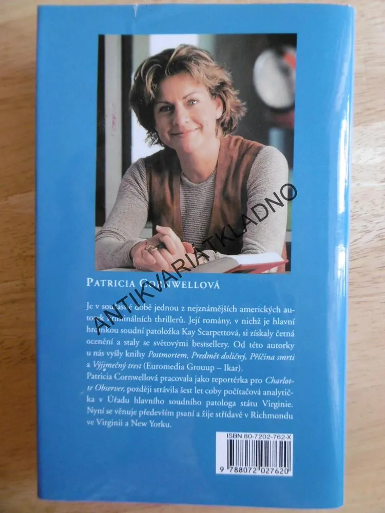 ZA ŘEKOU STYX, PATRICIA CORNWELLOVÁ, **an