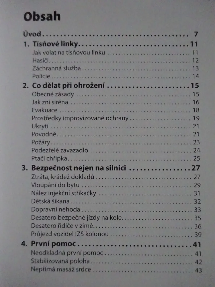 CO DĚLAT..., OCHRANA OBYVATEL, **an