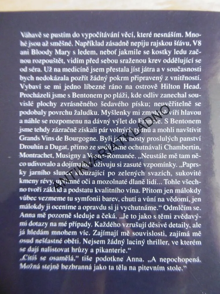POSLEDNÍ ÚTOČIŠTĚ, PATRICIA CORNWELLOVÁ