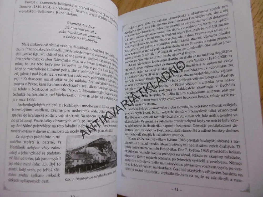 ZAJÍMAVOSTI O KRALUPECH NAD VLTAVOU, JOSEF STUPKA, 750 LET, **an