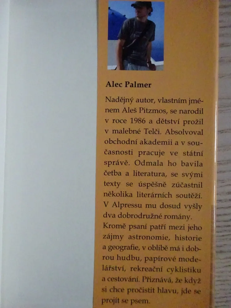 SRDCE SAHARY, ALEC PALMER, **an