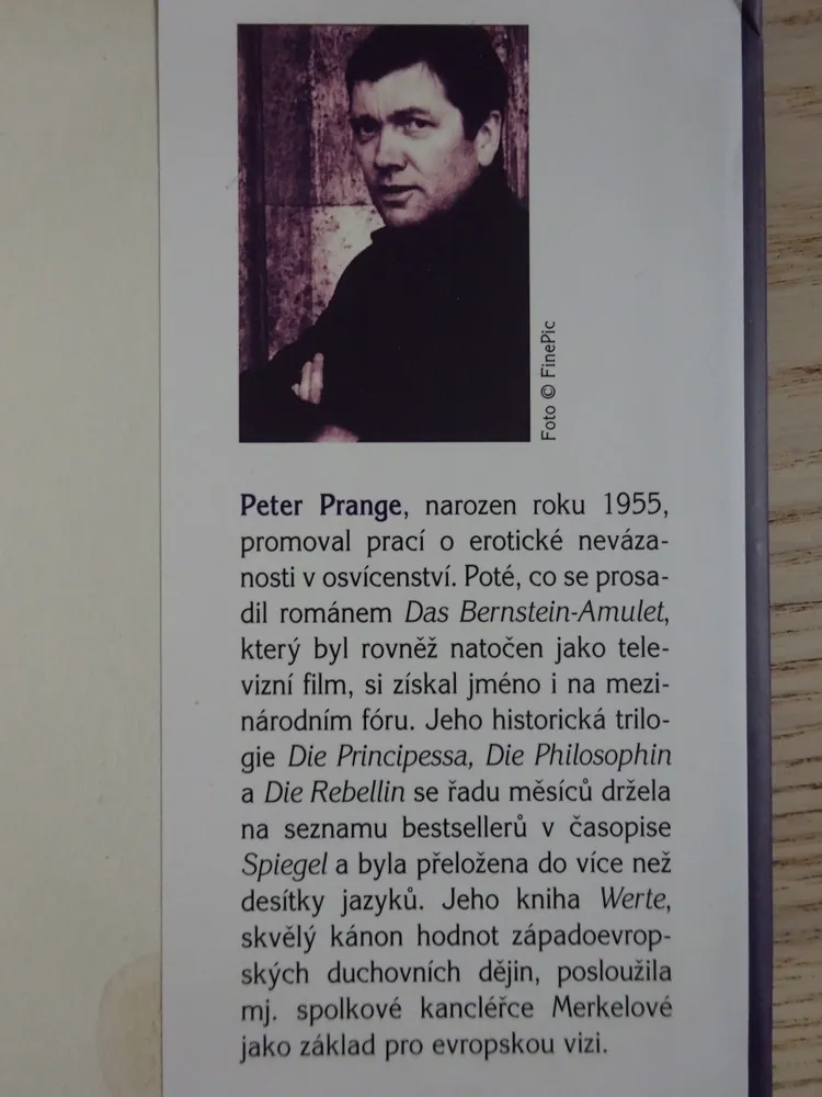 POSLEDNÍ HARÉM, PETER PRANGE, **an