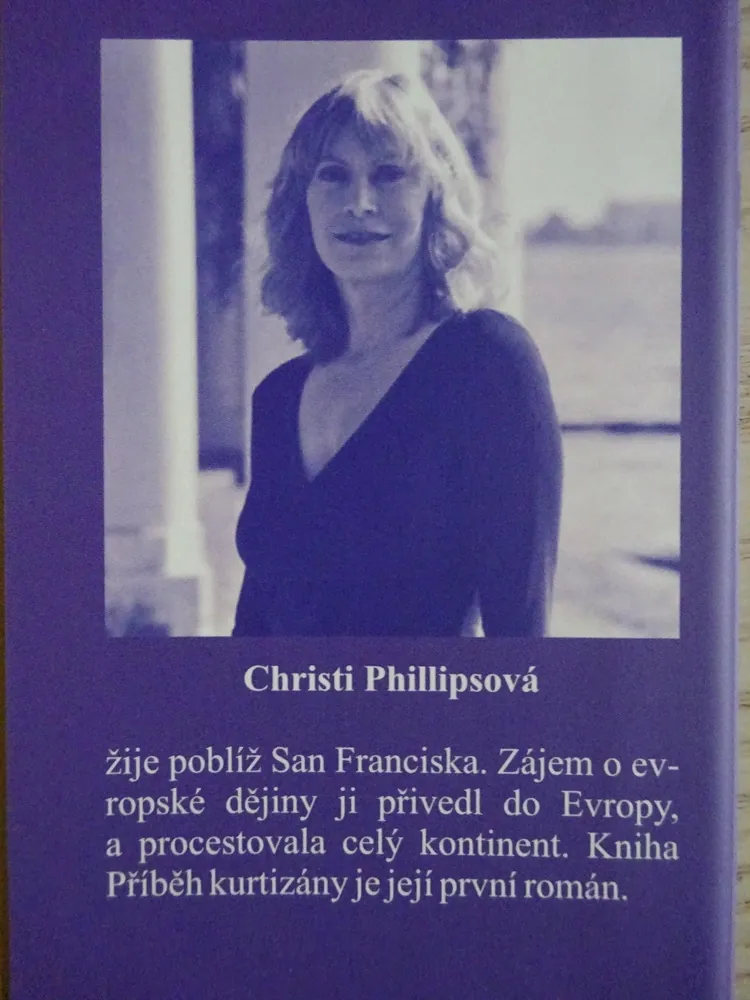 PŘÍBĚH KURTIZÁNY, CHRISTI PHILLIPS, **an