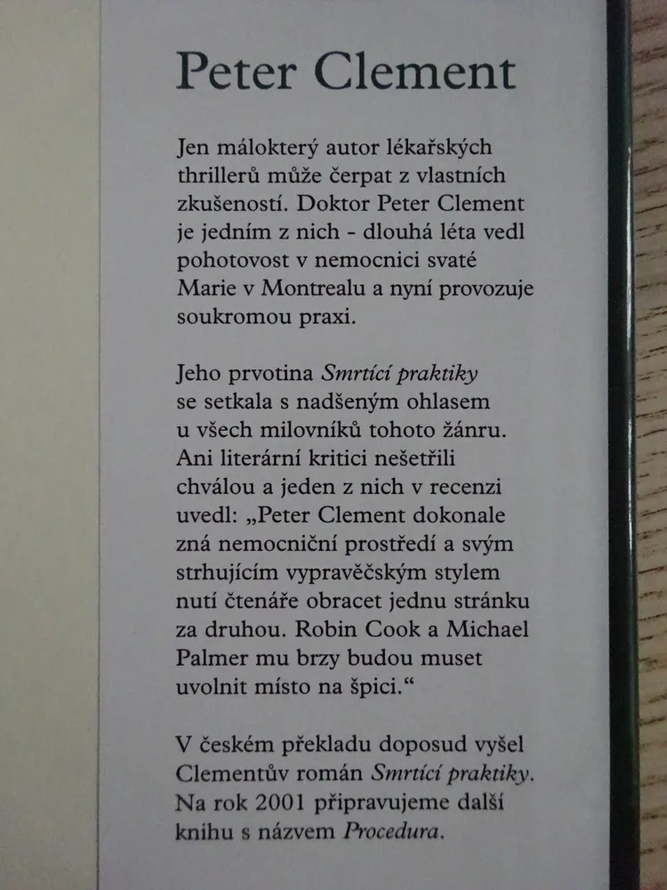 NÁKAZA, PETER CLEMENT, **an