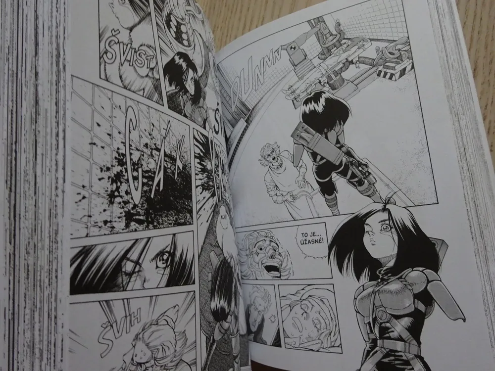 BOJOVÝ ANDĚL ALITA, 4/ DOBYTÍ SALEMU, MANGA KOMIKS, **an