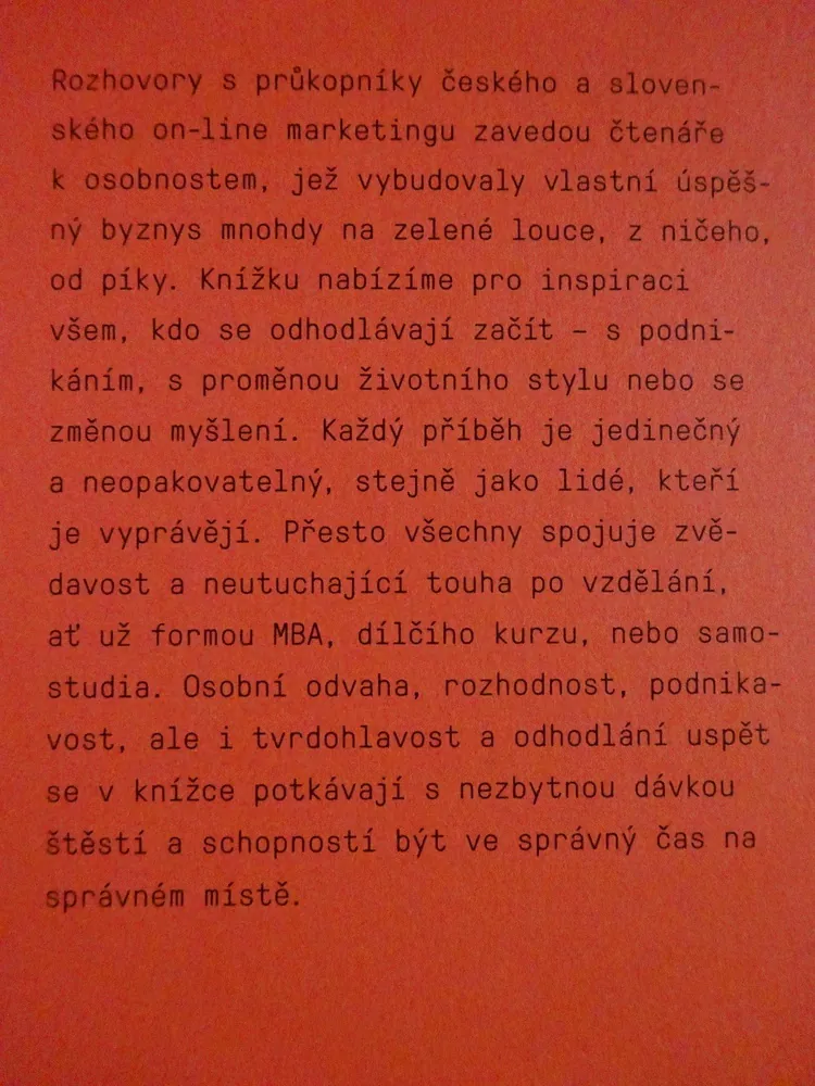 HRDINOVÉ DIGITÁLNÍ DOBY, 28 ROZHOVORŮ S OSOBNOSTMI ČESKÉ A SLOVENSKÉ INTERNETOVÉ REKLAMY, LUCIE MEDKOVÁ, KLÁRA VORLÍČKOVÁ, **an