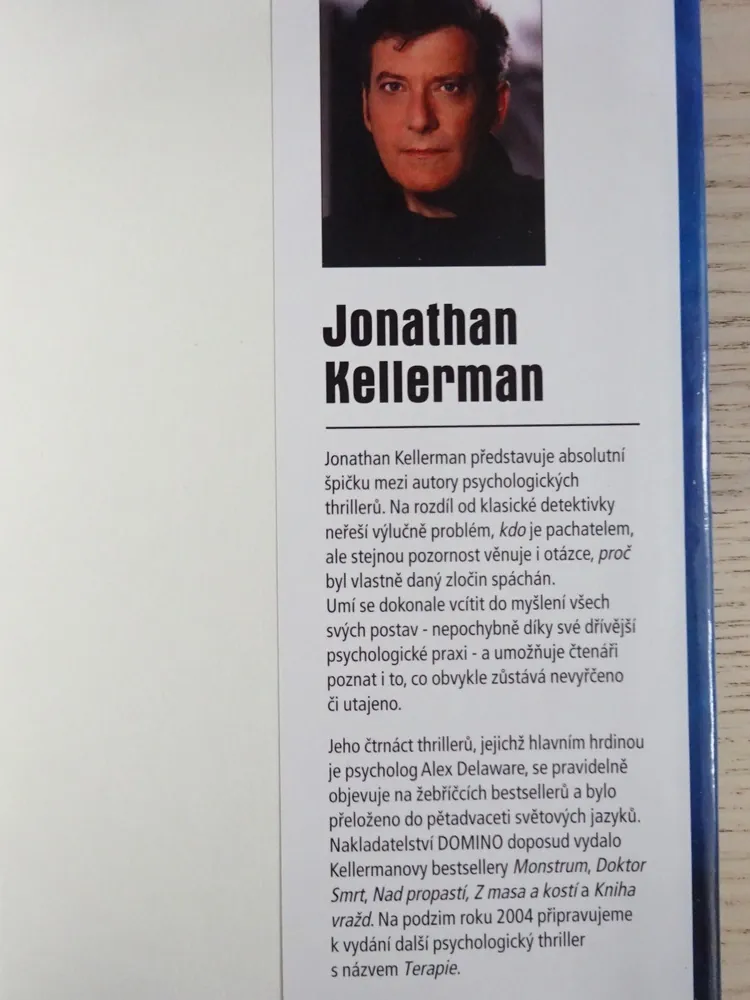 LEDOVÉ SRDCE, JONATHAN KELLERMAN, **an