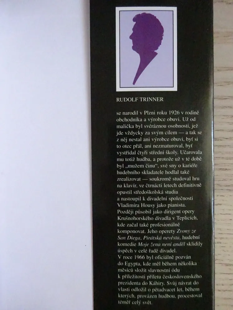 PÁNI, TO JE RACHOT!, RUDOLF TRINNER, **an