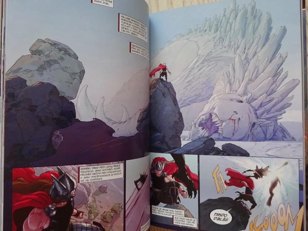THOR, ZABIJÁK BOHŮ, LEGENDY MARVEL, **an