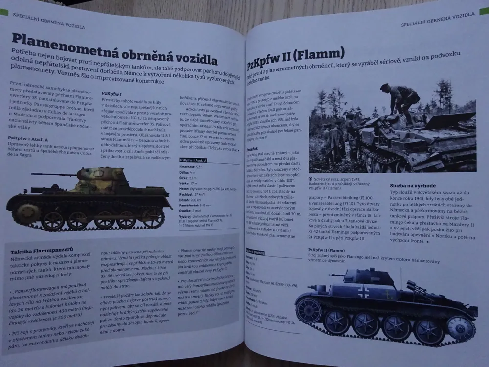 NĚMECKÉ TANKY DRUHÉ SVĚTOVÉ VÁLKY, ENCYKLOPEDIE VOJENSTVÍ, **an