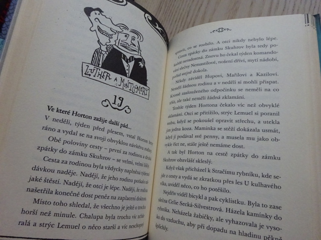 HORTON HALFPOTT ANEB ZAPEKLITÁ ZÁHADA I PRORADNÉ INTRIKY NA ZÁMKU SKUHROV ANEB CO ZPŮSOBIL UVOLNĚNÝ DÁMSKÝ KORZET, TOM ANGLEBERGER, **an