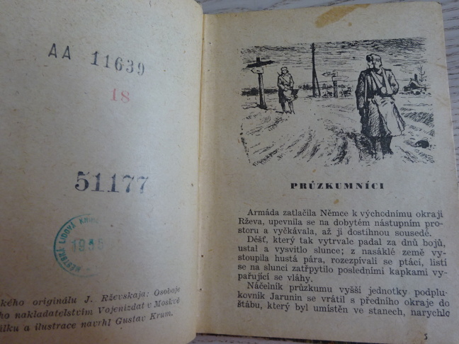 ZVLÁŠTNÍ ÚKOL, RŽEVSKÁ, GUSTAV KRUM, **an