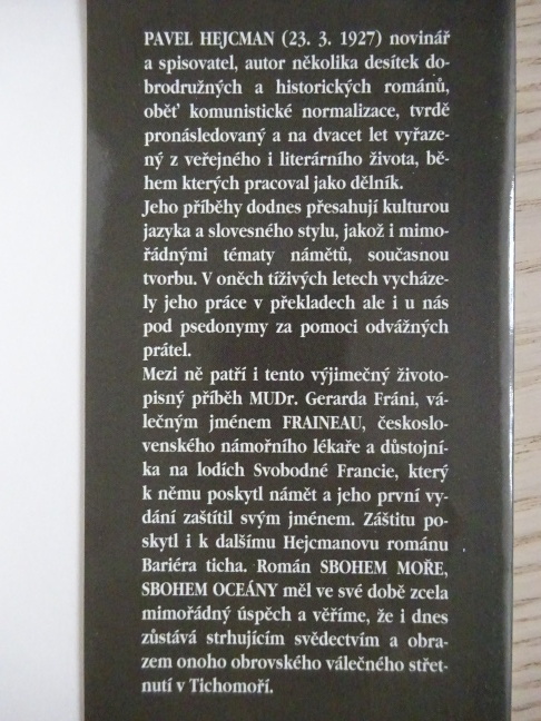 SBOHEM MOŘE, SBOHEM OCEÁNY, GERARD FRÁŇA, PAVEL HEJCMAN, **an