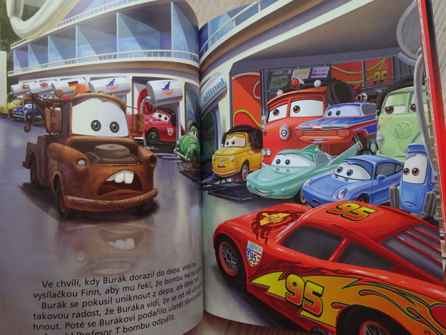 AUTA 2, DISNEY, PIXAR, **an