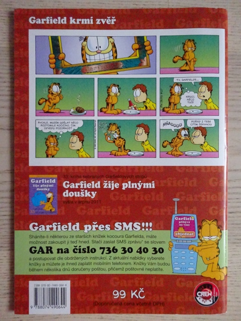 GARFIELD KRMÍ ZVĚŘ, JIM DAVIS, **an
