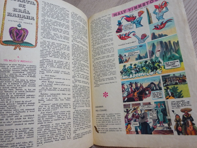 OHNÍČEK 11/1968, KOMIKS, NEPRAKTA, SEKORA, BURIAN