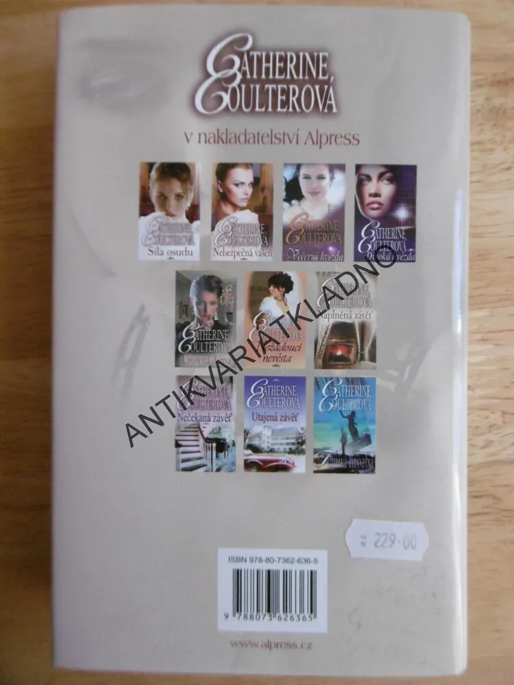SÍLA NĚHY, CATHERINE COULTER, Coulterová, **an