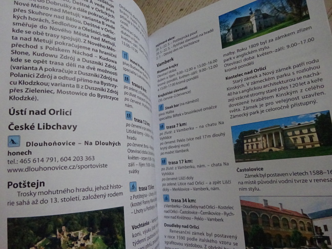VÝLETY Z ÚSTÍ NAD ORLICÍ DO POHRANIČÍ, PIRKLOVÁ, VAŇOUSOVÁ, **an