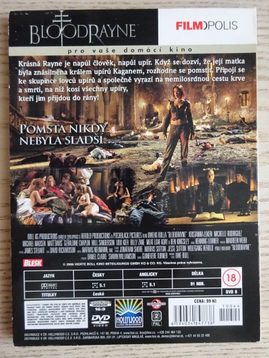 BLOODRAYNE, BEN KINGSLEY, DVD FILM
