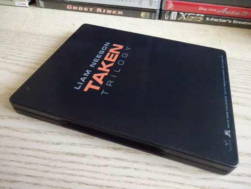 96 HODIN, TRILOGIE 1-3, LIAM NEESON, V PLECHOVÉ KRABIČCE, DVD FILM