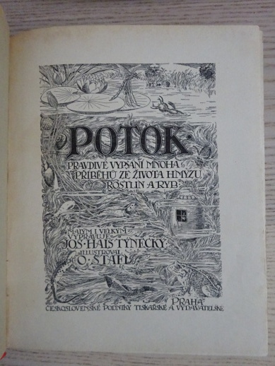 POTOK, JOS. HAIS TÝNECKÝ, O. ŠTÁFL, 1923, **an
