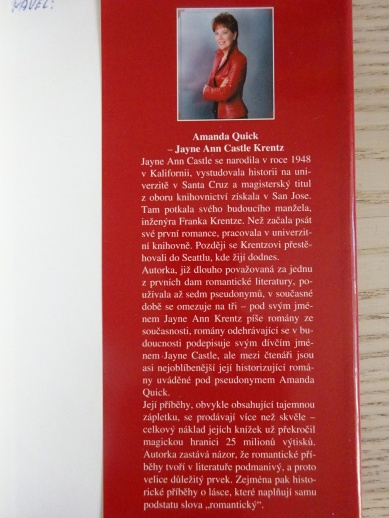 ZTRACENÁ NOC, AMANDA QUICK, **an