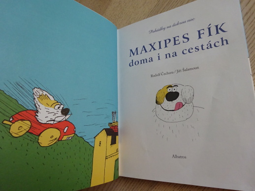 MAXIPES FÍK DOMA I NA CESTÁCH, RUDOLF ČECHURA, JIŘÍ ŠALAMOUN, POHÁDKY NA DOBROU NOC, **an
