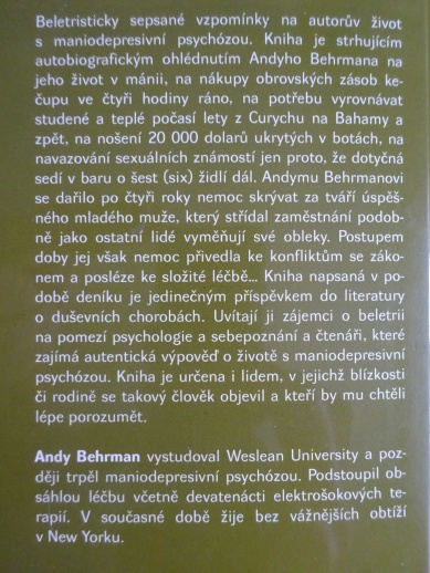 ELECTROBOY, VZPOMÍNKY NA MÁNII, ANDY BEHRMAN, **an