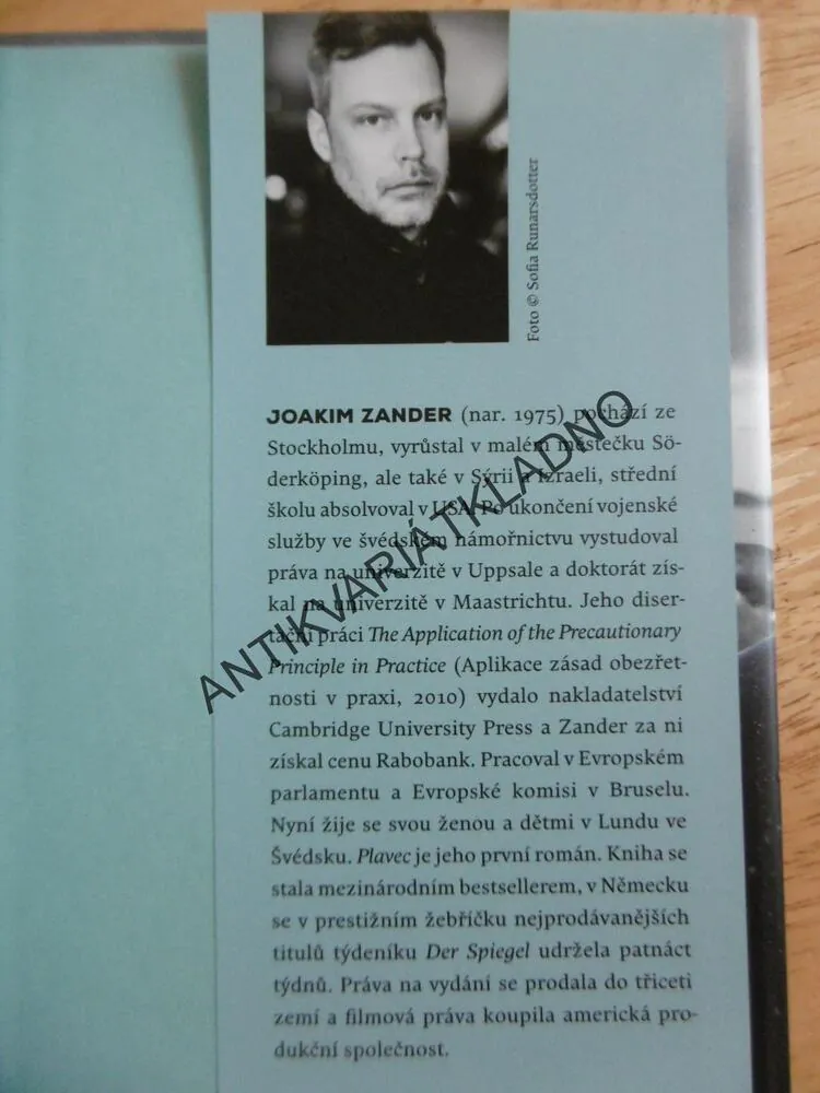 PLAVEC, JOAKIM ZANDER, **an