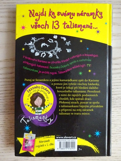 TALISMANKY 8., TAJEMSTVÍ POKLADU, GEORGIE ADAMSOVÁ, ( BEZ TALISMANU), **an