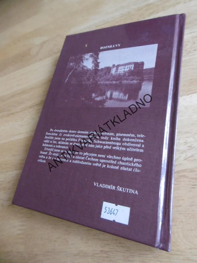 ČESKÝ ŠLECHTIC FRANTIŠEK SCHWARZENBERG,, **an