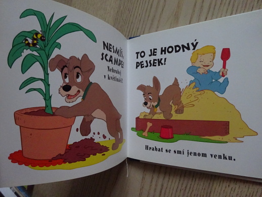 NESMÍŠ, SCAMPE!, WALT DISNEY, **an
