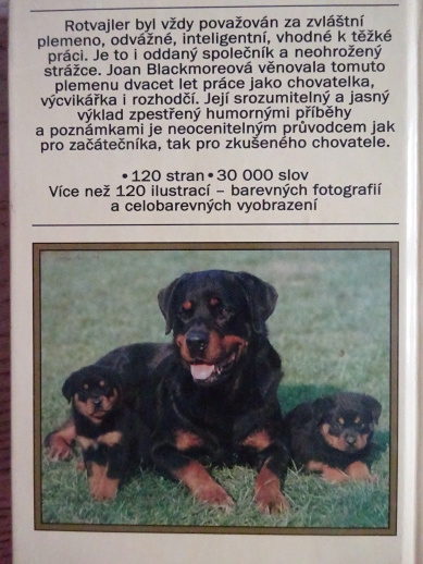ROTVAJLER, JOAN BLACKMOREOVÁ, **an