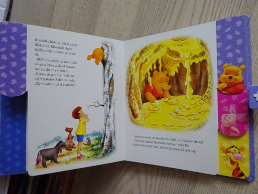 MEDVÍDEK PÚ, POKLADNICE POHÁDEK, WALT DISNEY, **an
