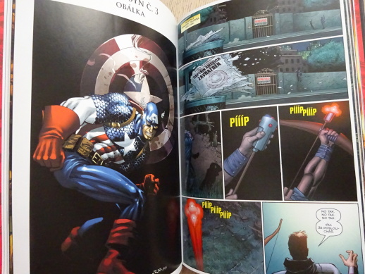 PADLÝ SYN: SMRT CAPTAINA AMERIKY, MARVEL KOMIKS 53, **an