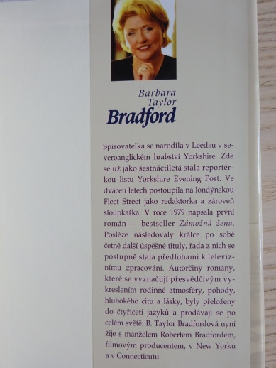 DAR OSUDU, BARBARA TAYLOR BRADFORDOVÁ, **an