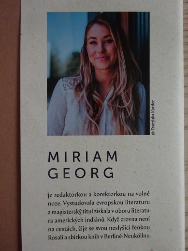 BOUŘE NA LABI, MIRIAM GEORG, **an