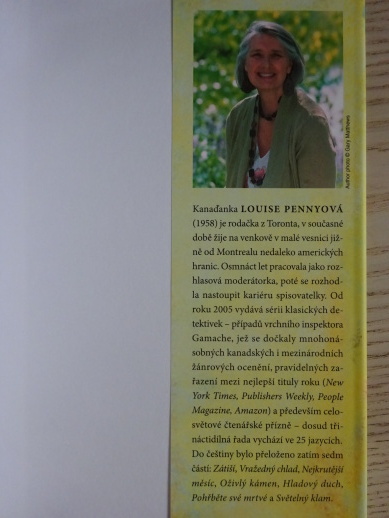 ZÁTIŠÍ, LOUISE PENNYOVÁ, PŘÍPADY VRCH. INS. GAMACHE, **an