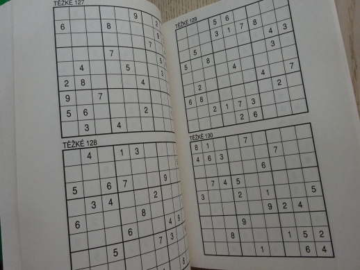 SUDOKU SPECIÁL PRO NÁROČNÉ, NOVÉ, NEVYPLNĚNÉ, **an