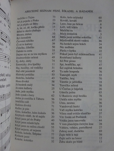 HRAJEME SI , ZPÍVÁME, ZPĚVNÍK, NOTY, TEXTY, AKORDY, **an