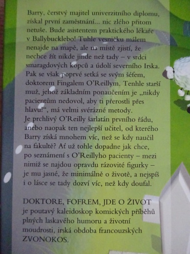 DOKTORE, FOFREM, JDE O ŽIVOT!, PATRICK TAYLOR, **an